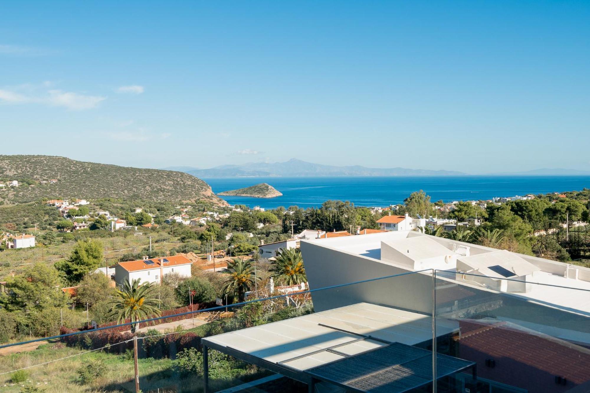 Villa Orama Pórto Ráfti 外观 照片